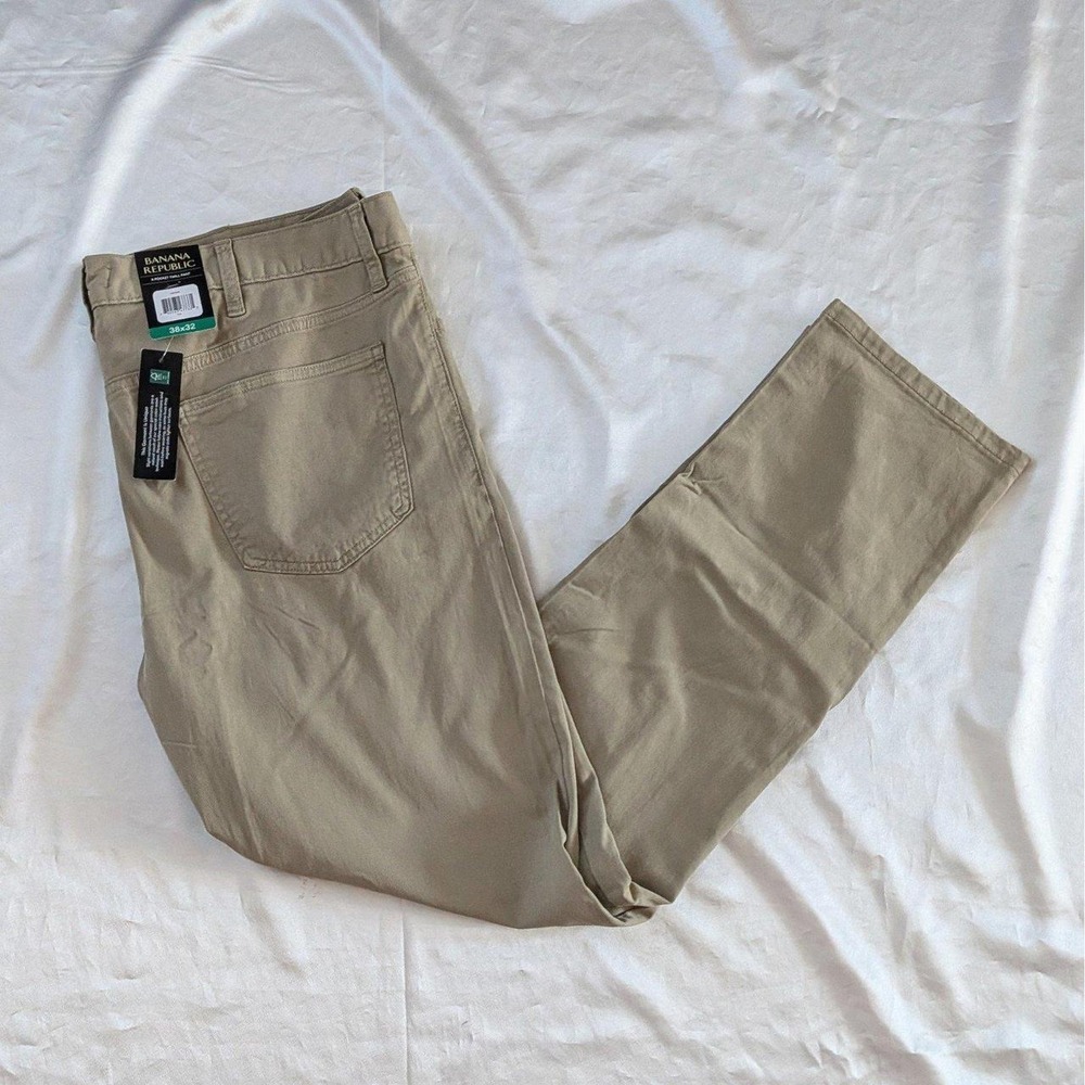 New Banana Republic Men's 5-Pocket Pants Tan 38x32